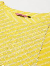 Women's Yellow Solid Kurta SetS-422-Yellow